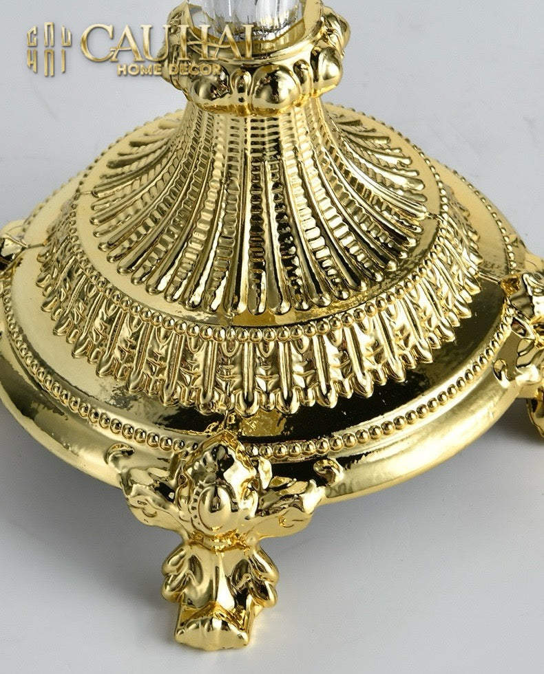 Maison Couture - Đế Nến Pha Lê Cristalleries Versailles Chanderlier H47-ĐẾ NẾN-CẬU HAI HOME DECOR