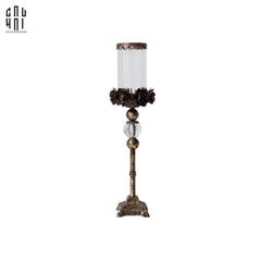 Maison Couture – Đế Nến Rustic Stephane Antique D’Or-ĐẾ NẾN-CẬU HAI HOME DECOR