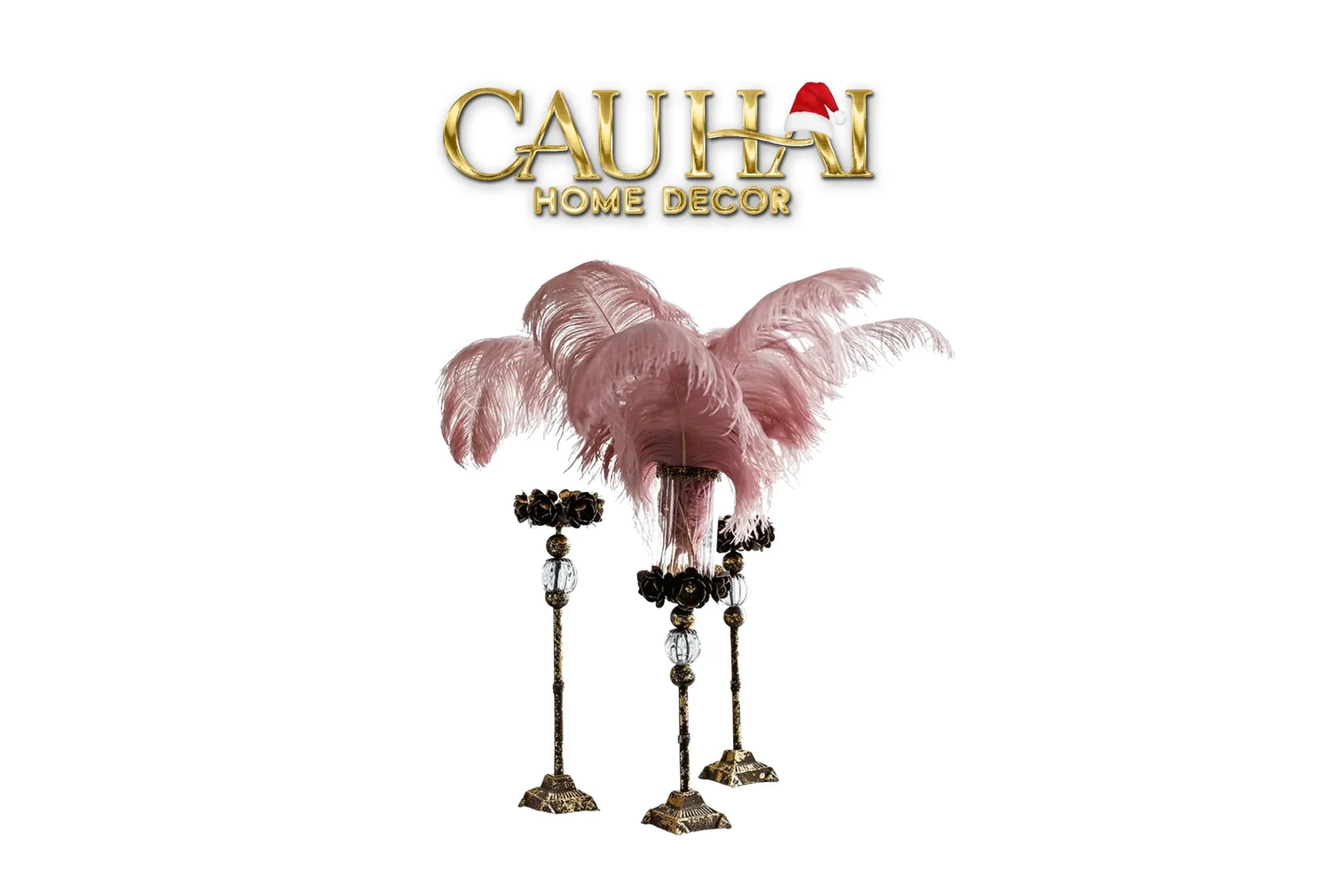 Maison Couture – Đế Nến Rustic Stephane Antique D’Or-ĐẾ NẾN-CẬU HAI HOME DECOR