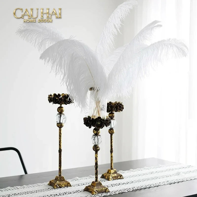 Maison Couture – Đế Nến Rustic Stephane Antique D’Or-ĐẾ NẾN-Đối tác tại Trung Quốc theo từng đơn đặt hàng-CẬU HAI HOME DECOR
