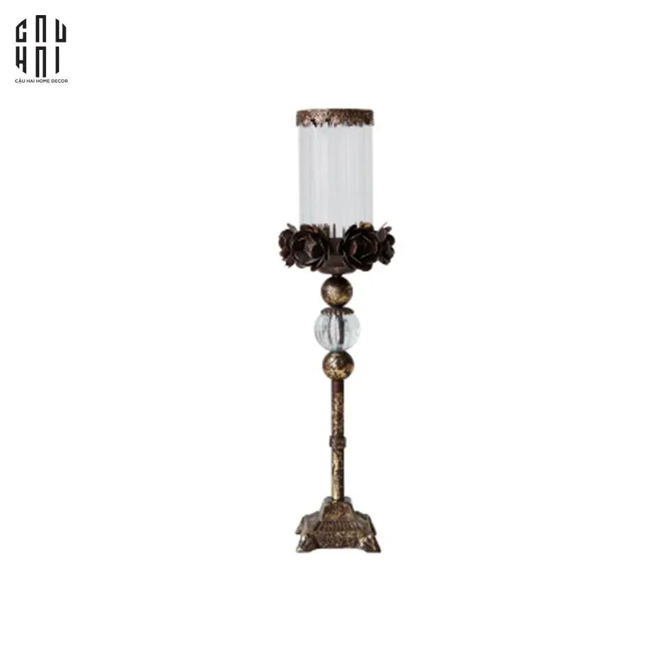 Maison Couture – Đế Nến Rustic Stephane Antique D’Or-CẬU HAI HOME DECOR