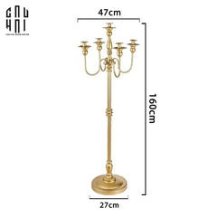 Maison Couture – Đế Nến Sàn Impérial Candelabre Baroque Éclat H160-ĐẾ NẾN-CẬU HAI HOME DECOR