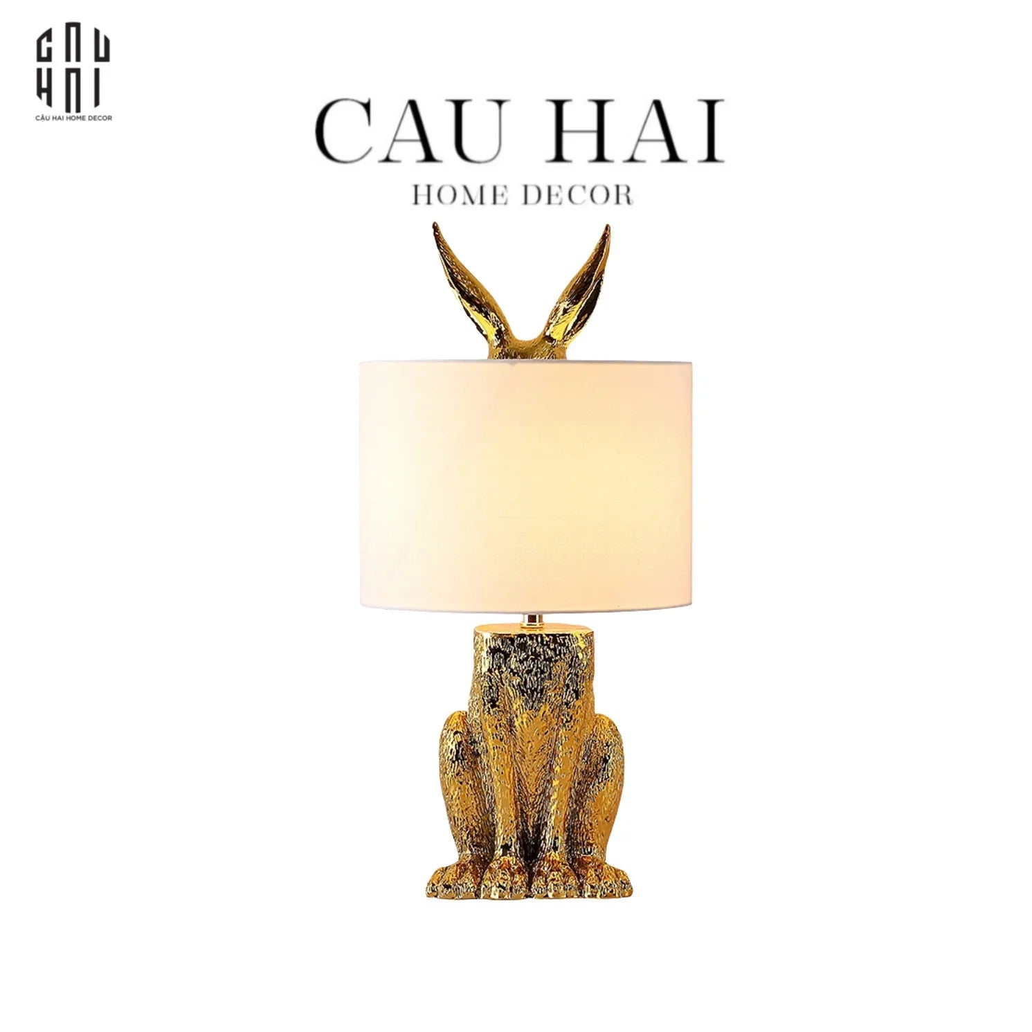Maison Couture - Đèn Bàn Allure Intellecture Gilded Lapin Lamp 60-CẬU HAI HOME DECOR