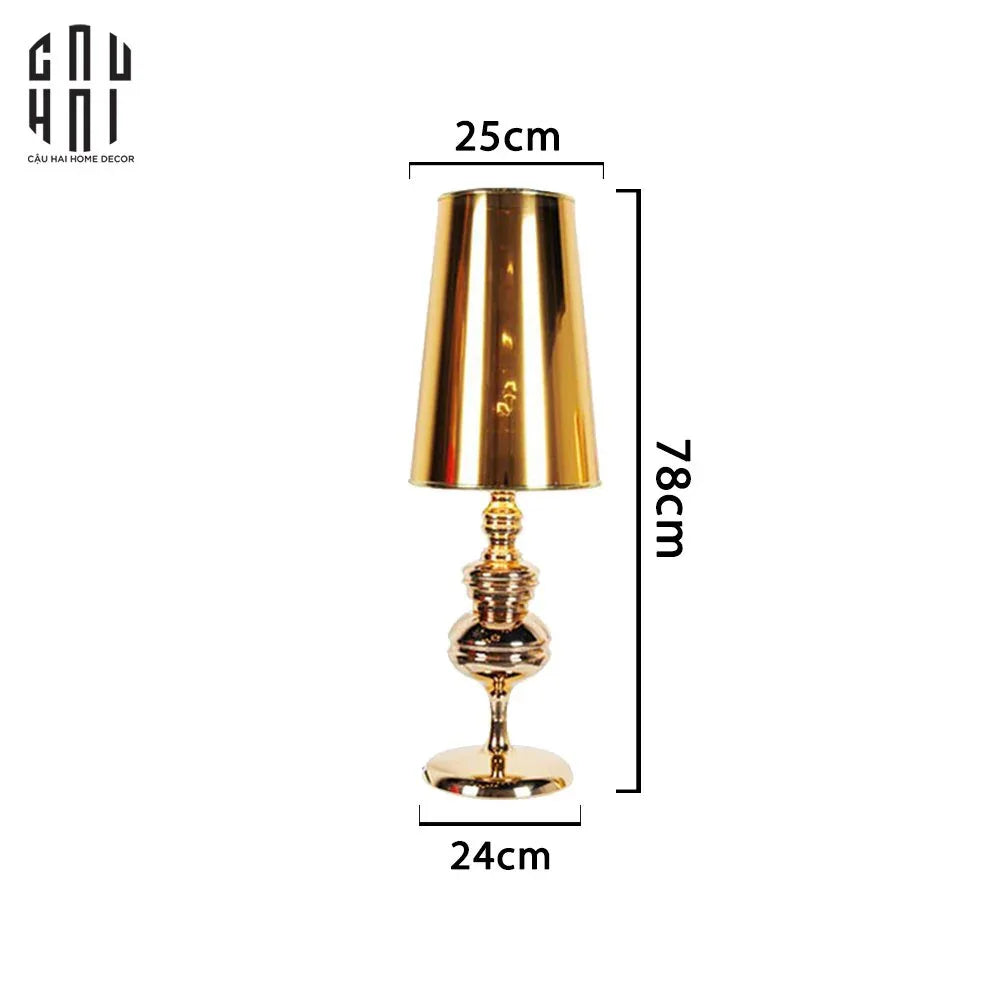 Maison Couture - Đèn Bàn Andrew Iconique Allure Métallique Gold H78-CẬU HAI HOME DECOR
