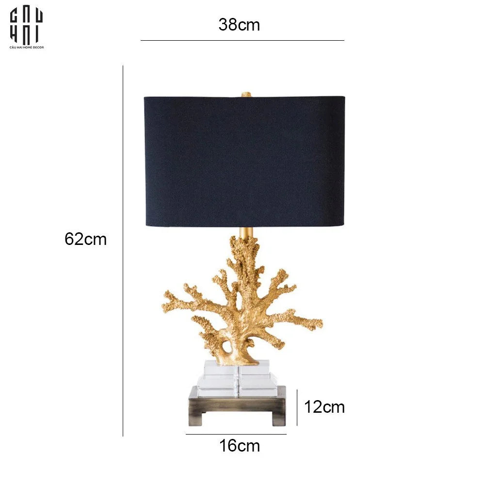Maison Couture - Đèn Bàn Gilded Coral Side Table Lamp H62-ĐÈN BÀN-CẬU HAI HOME DECOR