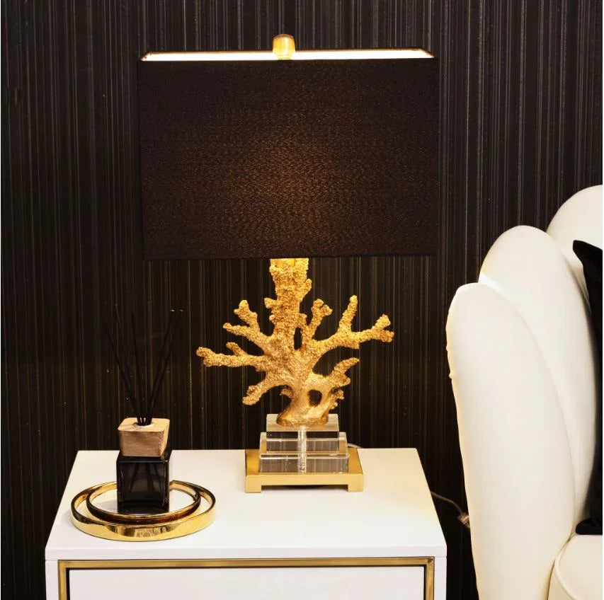 Maison Couture - Đèn Bàn Gilded Coral Side Table Lamp H62-ĐÈN BÀN-CẬU HAI HOME DECOR