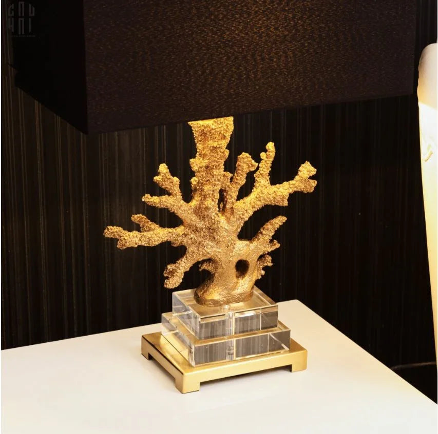 Maison Couture - Đèn Bàn Gilded Coral Side Table Lamp H62-ĐÈN BÀN-CẬU HAI HOME DECOR