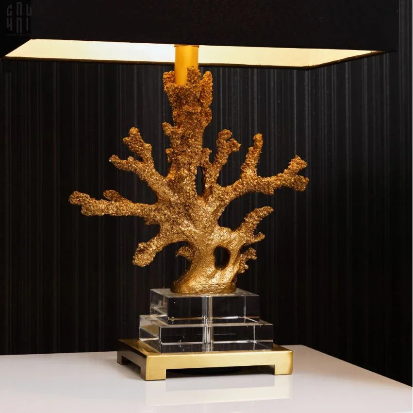 Maison Couture - Đèn Bàn Gilded Coral Side Table Lamp H62-ĐÈN BÀN-CẬU HAI HOME DECOR