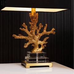 Maison Couture - Đèn Bàn Gilded Coral Side Table Lamp H62-ĐÈN BÀN-CẬU HAI HOME DECOR