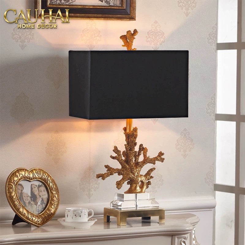 Maison Couture - Đèn Bàn Gilded Coral Side Table Lamp H62-ĐÈN BÀN-CẬU HAI HOME DECOR