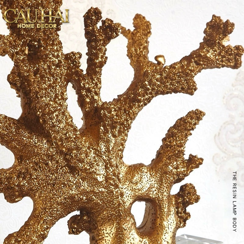 Maison Couture - Đèn Bàn Gilded Coral Side Table Lamp H62-ĐÈN BÀN-CẬU HAI HOME DECOR