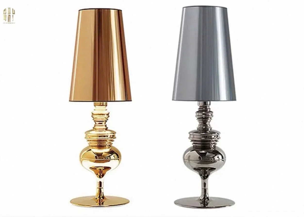 Maison Couture - Đèn Ngủ Để Bàn Andrew Platinum Side Table Lamp H78-CẬU HAI HOME DECOR