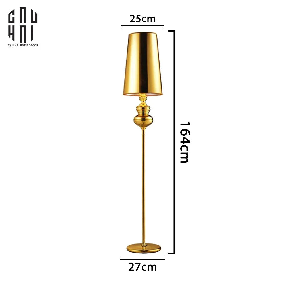 Maison Couture - Đèn Sàn Iconique Astral Andrew H164 - Métallique Gold Floor Lamp-ĐÈN SÀN-Đối tác tại Trung Quốc theo từng đơn đặt hàng-CẬU HAI HOME DECOR