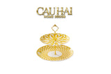 Maison Couture - Đĩa 2 Tầng Lumière Soleil Étagère 2 Niveaux-SET CHÉN DĨA-CẬU HAI HOME DECOR