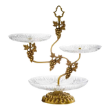 Maison Couture - Đĩa 3 Tầng Présentoir à Raisin Triptyque Niveaux Ritual Of Dionysus Centerpiece H48