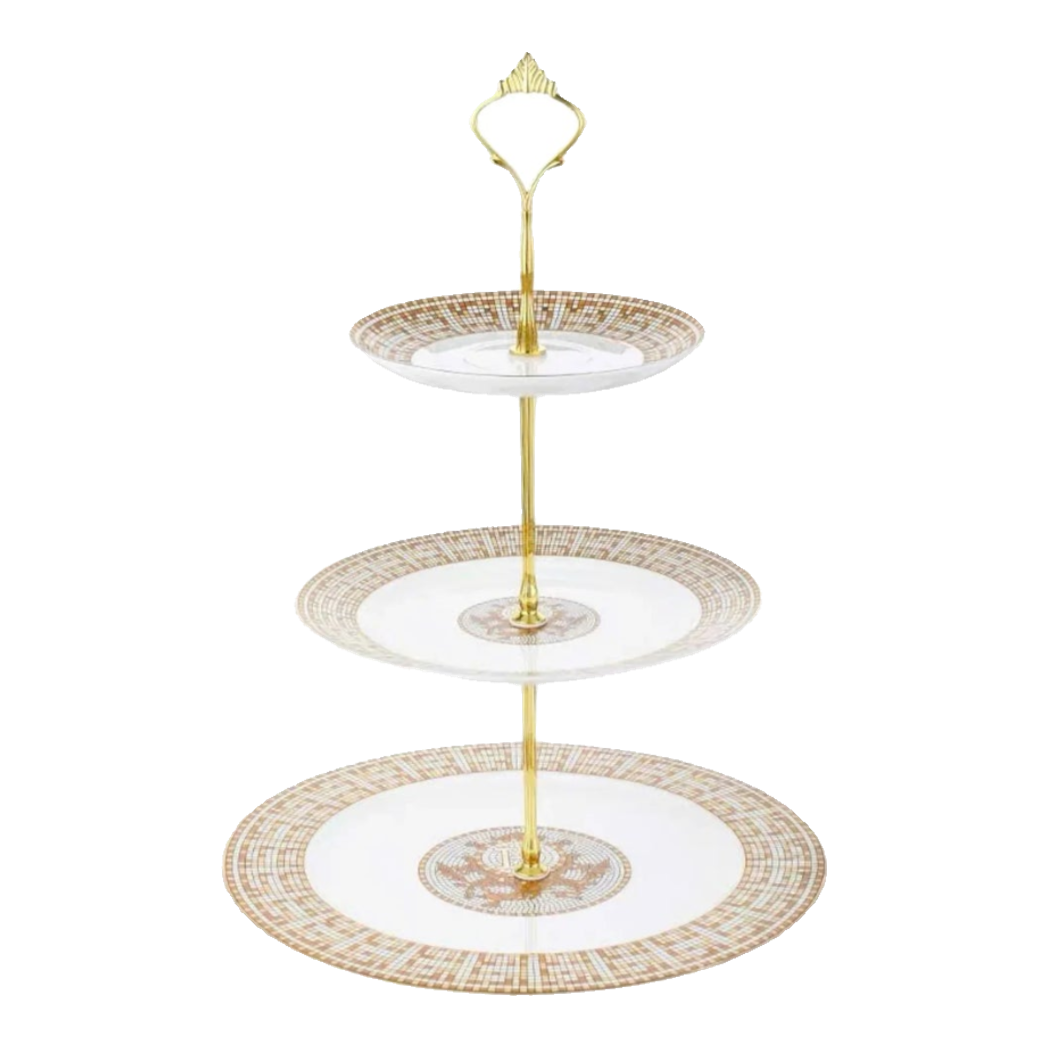 Maison Couture - Đĩa 3 Tầng Helios Étagère Mosaïque H – Trois Niveaux
