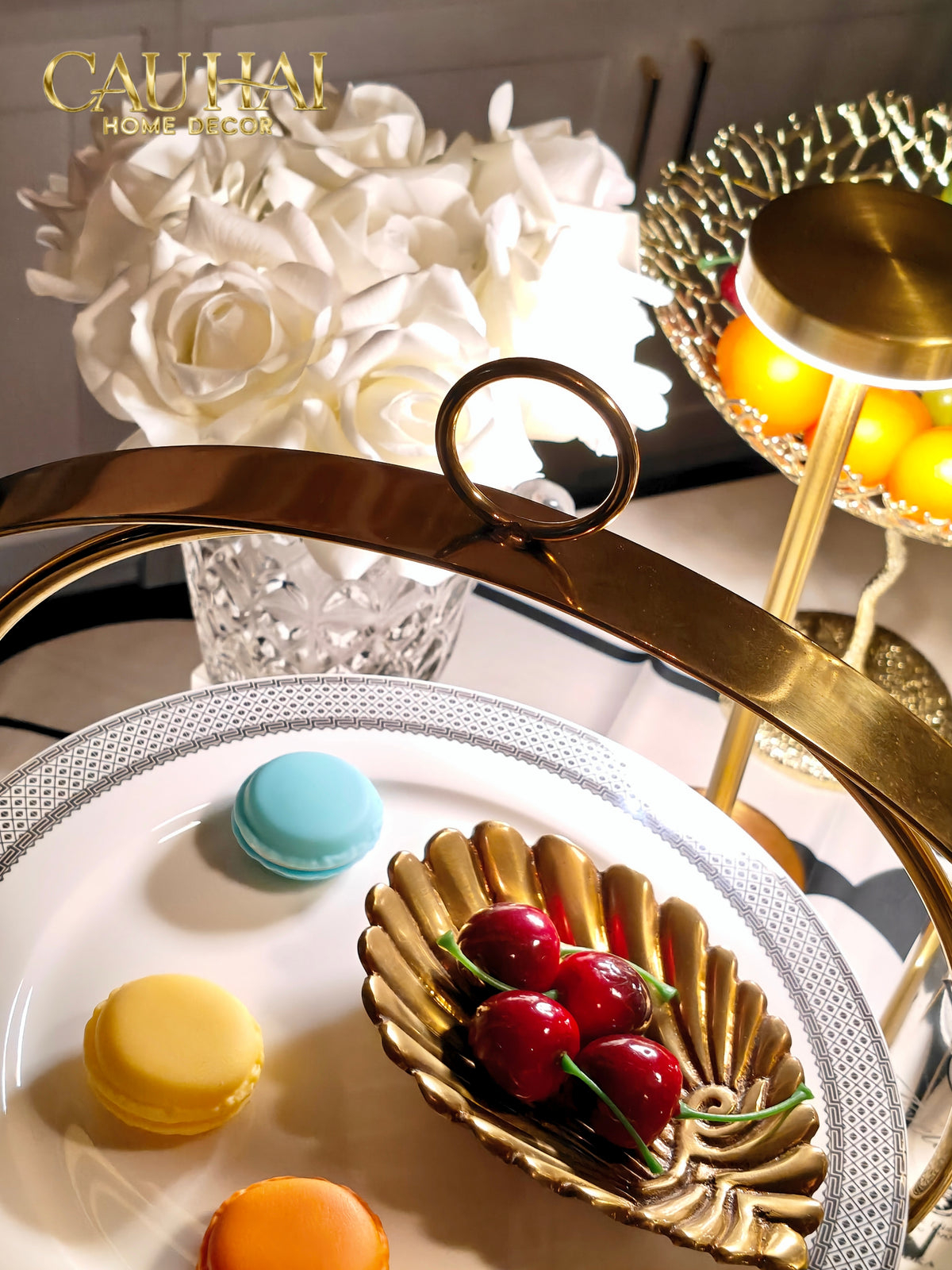 Đĩa Trang Sức Conque D’Aegean - Brasson Jewelry Shell Tray-SET CHÉN DĨA-Đối tác tại Trung Quốc theo từng đơn đặt hàng-CẬU HAI HOME DECOR