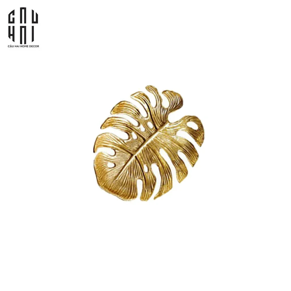 Maison Couture - Đĩa Đồng Brasson Tropical Leaf-SET CHÉN DĨA-CẬU HAI HOME DECOR