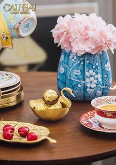 Maison Couture - Đĩa Đồng Thiên Nga - Swan D'Or Brass Bowl-SET CHÉN DĨA-CẬU HAI HOME DECOR