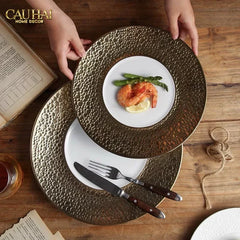 Maison Couture - Đĩa Lót Golden Bubble Dinner 31 - Ss25-SET CHÉN DĨA-CẬU HAI HOME DECOR
