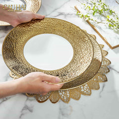 Maison Couture - Đĩa Lót Golden Bubble Dinner 31 - Ss25-SET CHÉN DĨA-CẬU HAI HOME DECOR