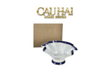 Maison Couture - Đĩa Trái Cây Belle Vie Luxe Blanc & Bleu Minuit Signature Fluid Plateau-SET CHÉN DĨA-CẬU HAI HOME DECOR