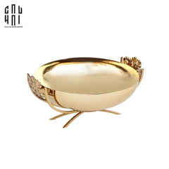 Maison Couture - Đĩa Trái Cây Golden Era Couronne 25x29x14-SET CHÉN DĨA-CẬU HAI HOME DECOR