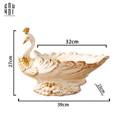 Maison Couture - Đĩa Trái Cây Khổng Tước Paon D'Ivoire Luxury Porcelain Plateau-CẬU HAI HOME DECOR