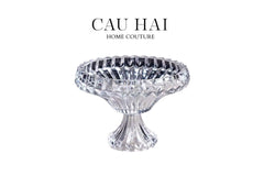 Maison Couture - Đĩa Trái Cây Pha Lê Lumière Couronne Cristalleries Fruit Bowl 22x30-Đĩa Trái Cây-CẬU HAI HOME DECOR
