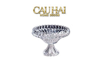Maison Couture - Đĩa Trái Cây Pha Lê Lumière Couronne Cristalleries Fruit Bowl 22x30-Đĩa Trái Cây-CẬU HAI HOME DECOR