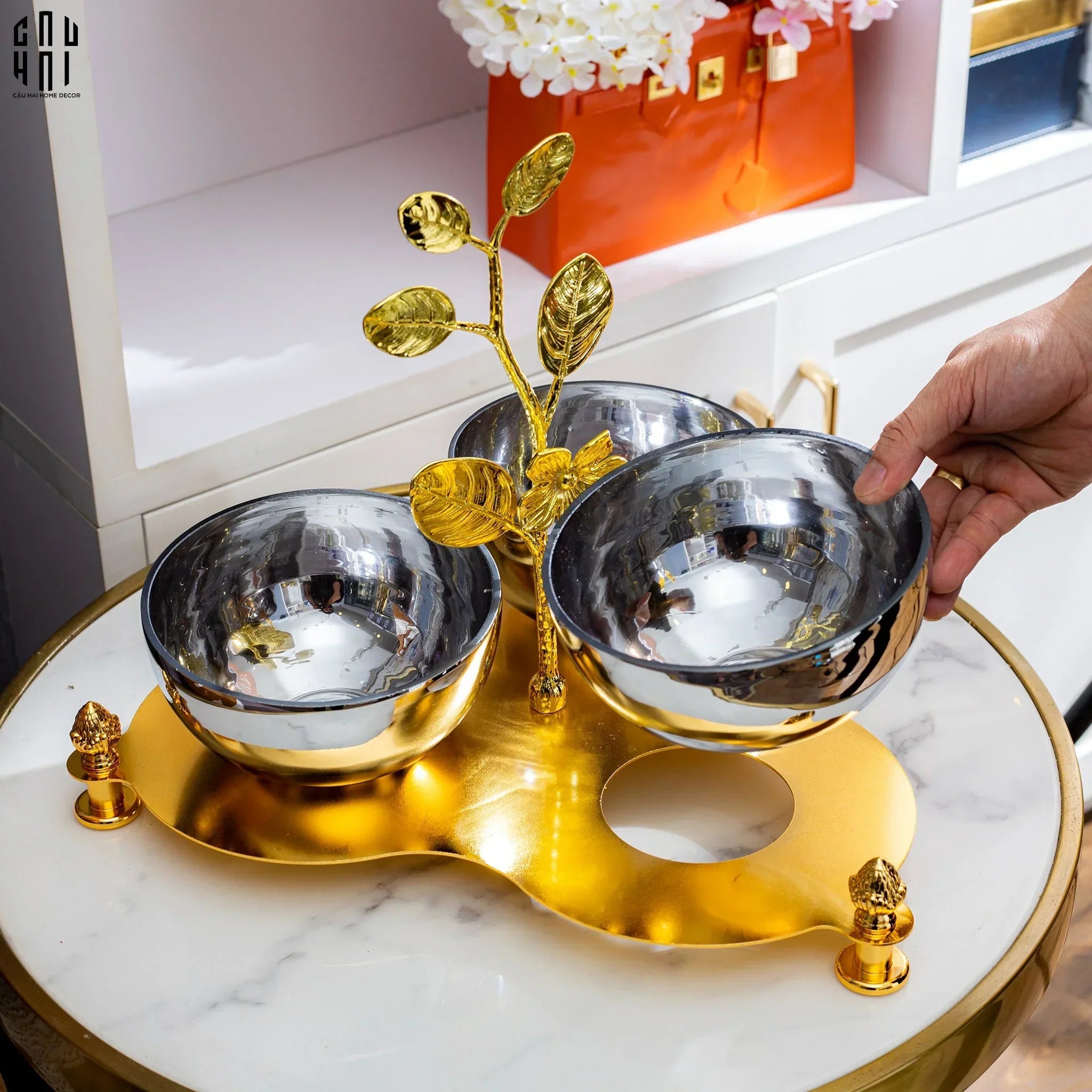 Maison Couture - Đĩa Trái Cây Triptyque Triomphe Brasson Fruit Plate-SET CHÉN DĨA-CẬU HAI HOME DECOR