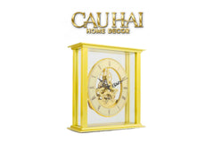 Maison Couture - Đồng Hồ Để Bàn Cổ Điển Bằng Đồng Birmingham Palais D'Or Classique 22x27-Đồng hồ để bàn-CẬU HAI HOME DECOR