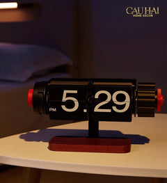 Maison Couture - Đồng Hồ Lật Để Bàn Retro Flip Clock Timepiece Savoir 12x22-ĐỒNG HỒ-CẬU HAI HOME DECOR