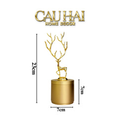 Maison Couture - Gạt Tàn Brasson Antler Woodland Deity Intellectual Ashtrays-Gạt Tàn-CẬU HAI HOME DECOR