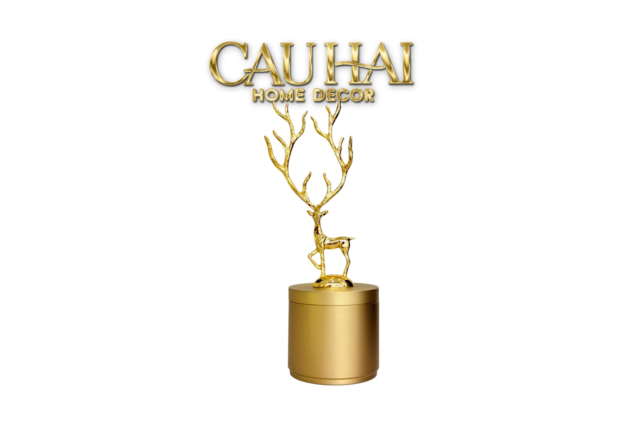 Maison Couture - Gạt Tàn Brasson Antler Woodland Deity Intellectual Ashtrays-Gạt Tàn-CẬU HAI HOME DECOR