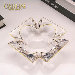 Maison Couture - Gạt Tàn Pha Lê Cristalleries Clover Lumière Bernard Ashtray D19-Gạt Tàn-CẬU HAI HOME DECOR