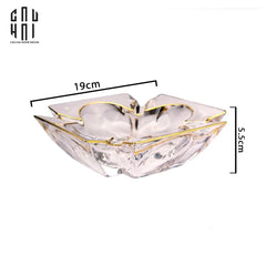 Maison Couture - Gạt Tàn Pha Lê Cristalleries Clover Lumière Bernard Ashtray D19-Gạt Tàn-CẬU HAI HOME DECOR