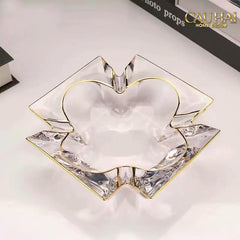 Maison Couture - Gạt Tàn Pha Lê Cristalleries Clover Lumière Bernard Ashtray D19-Gạt Tàn-CẬU HAI HOME DECOR