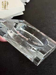 Maison Couture - Gạt Tàn Pha Lê D.O Cristalleries Ashtray Full Box Size 15-Gạt Tàn-CẬU HAI HOME DECOR