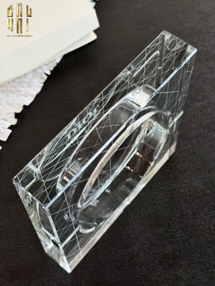 Maison Couture - Gạt Tàn Pha Lê D.O Cristalleries Ashtray Full Box Size 15-Gạt Tàn-CẬU HAI HOME DECOR