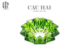 Maison Couture - Gạt Tàn Pha Lê Lục Bảo Émeraude Cristalleries Décor Ashtrays S9-Gạt Tàn-CẬU HAI HOME DECOR