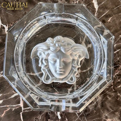 Maison Couture - Gạt Tàn Pha Lê Medusa Extravagant Cristalleries Ashtray-Gạt Tàn-CẬU HAI HOME DECOR