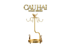 Maison Couture - Giá Treo Tách Trà Bằng Đồng Emperor Bird Cup Stand H36-BỘ BÌNH TRÀ-CẬU HAI HOME DECOR