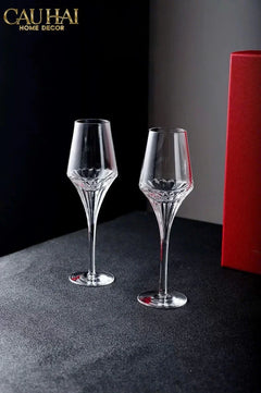 Maison Couture - Gift Set 2 Ly Pha Lê Champagne Cristalleries Louis XIII Gllasses-LY THỦY TINH-CẬU HAI HOME DECOR