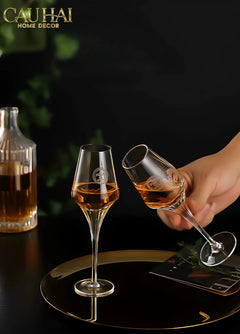 Maison Couture - Gift Set 2 Ly Pha Lê Champagne Cristalleries Louis XIII Gllasses-LY THỦY TINH-CẬU HAI HOME DECOR