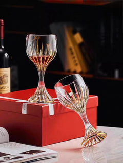 Maison Couture - Gift Set 2 Ly Pha Lê Vino Russo BCR Victoria Cristalleries Glasses-LY THỦY TINH-CẬU HAI HOME DECOR