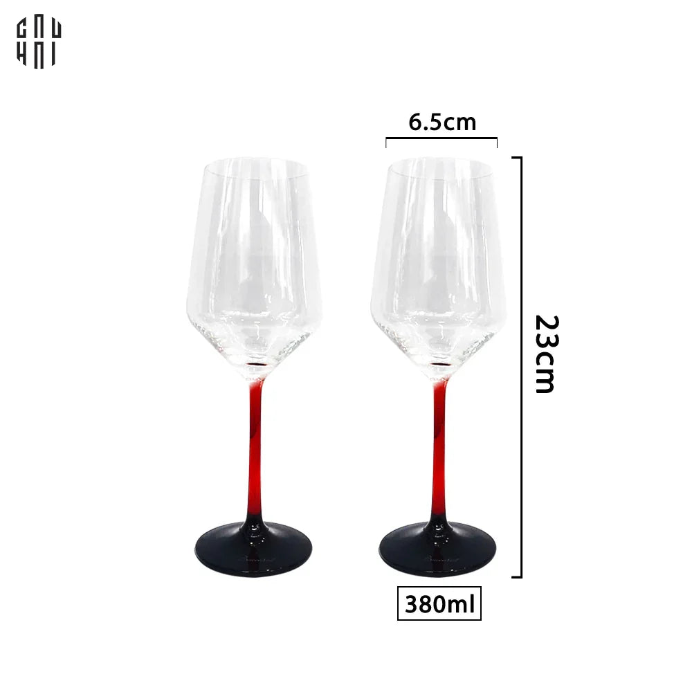 Maison Couture - Gift Set 2 Ly Red Wine Crystal BCR - Barbara-LY THỦY TINH-CẬU HAI HOME DECOR
