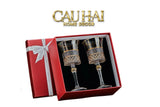 Maison Couture - Gift Set 2 Ly Vang Đỏ Pha Lê Walter Russo Cristalleries Wine Glasses 270ml-LY THỦY TINH-CẬU HAI HOME DECOR