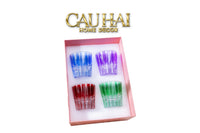 Maison Couture - Gift Set 4 Ly Pha Lê Cristallerie Atélier Rosé Calisson 200ML-LY THỦY TINH-CẬU HAI HOME DECOR
