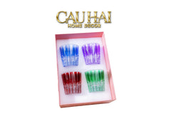 Maison Couture - Gift Set 4 Ly Pha Lê Cristallerie Atélier Rosé Calisson 200ML-LY THỦY TINH-CẬU HAI HOME DECOR